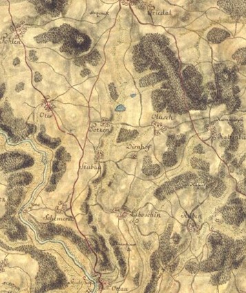 Karte Stubau
